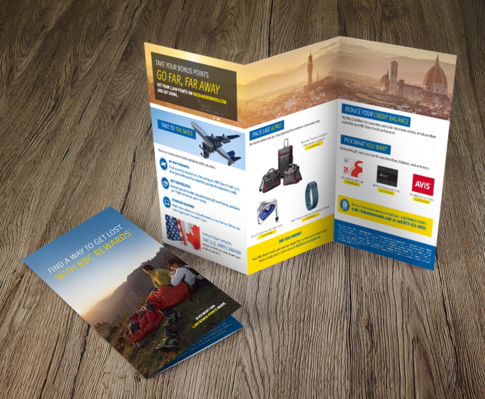 RBC Rewards Site Print Mailings