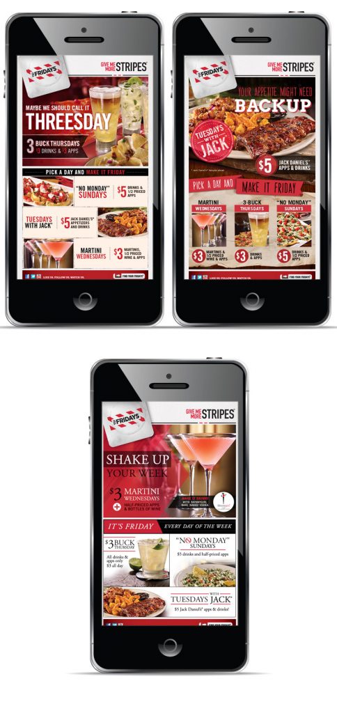 TGIFridays Mobile Emails