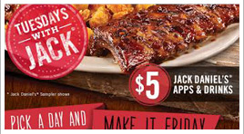 TGIFridays Email Campaign